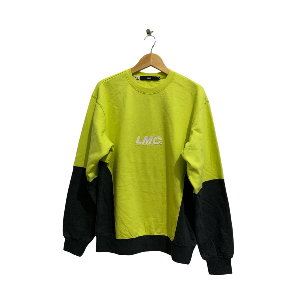 crewneck sweater lmc lime sz xl (128-130*75)