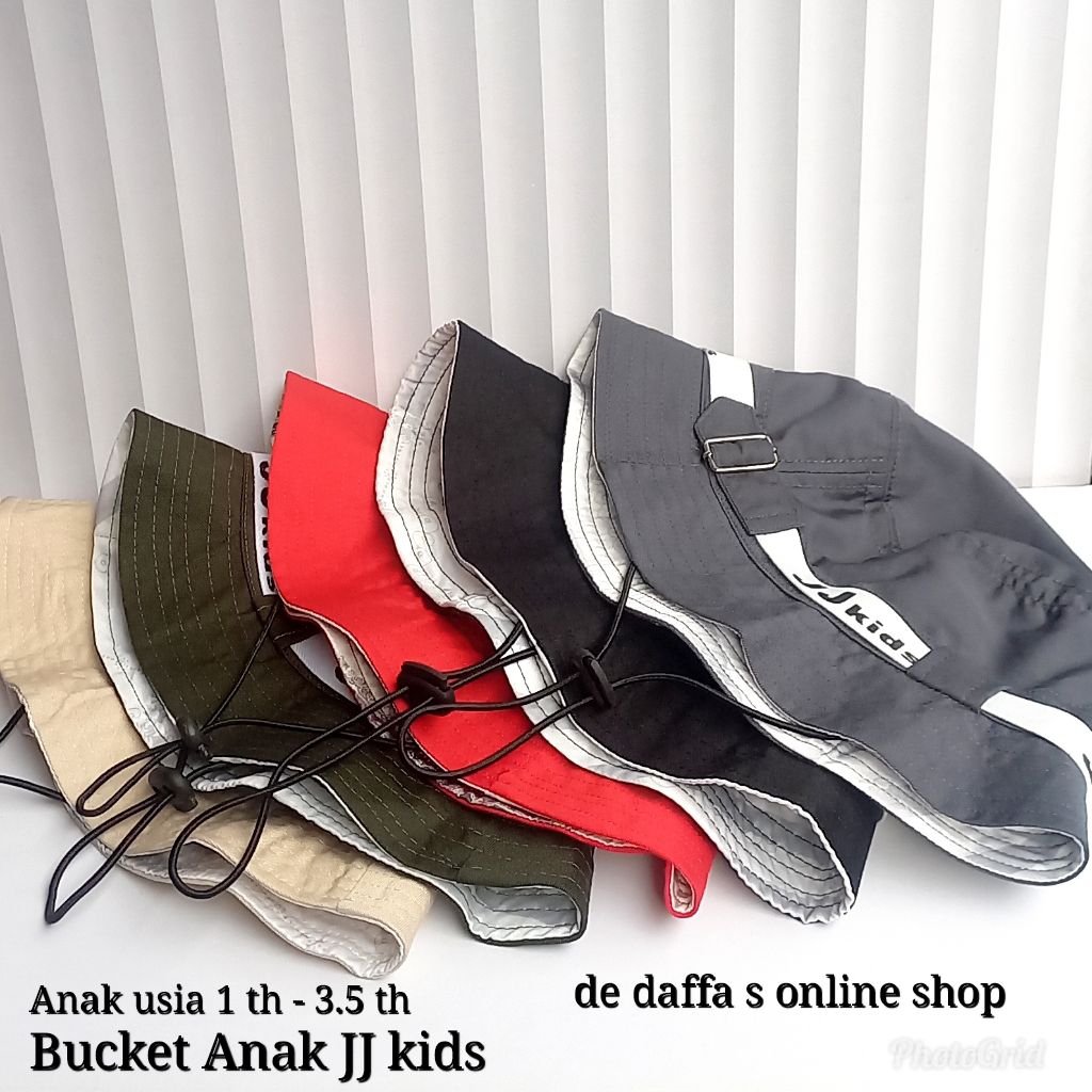 COD TOPI ANAK BUCKET HAT JJ KIDS BUCKET POLOS ANAK BUCKET HAT ANAK LAKI LAKI PEREMPUAN