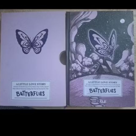 Novel Butterflies - Ale - Original, Hardcover & Preloved