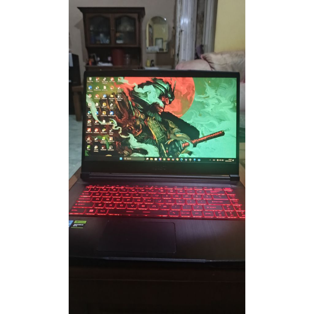 RTX 4050 16GB RAM 512GB SSD INTEL I5 12TH GEN MSI GF63 THIN 12VE