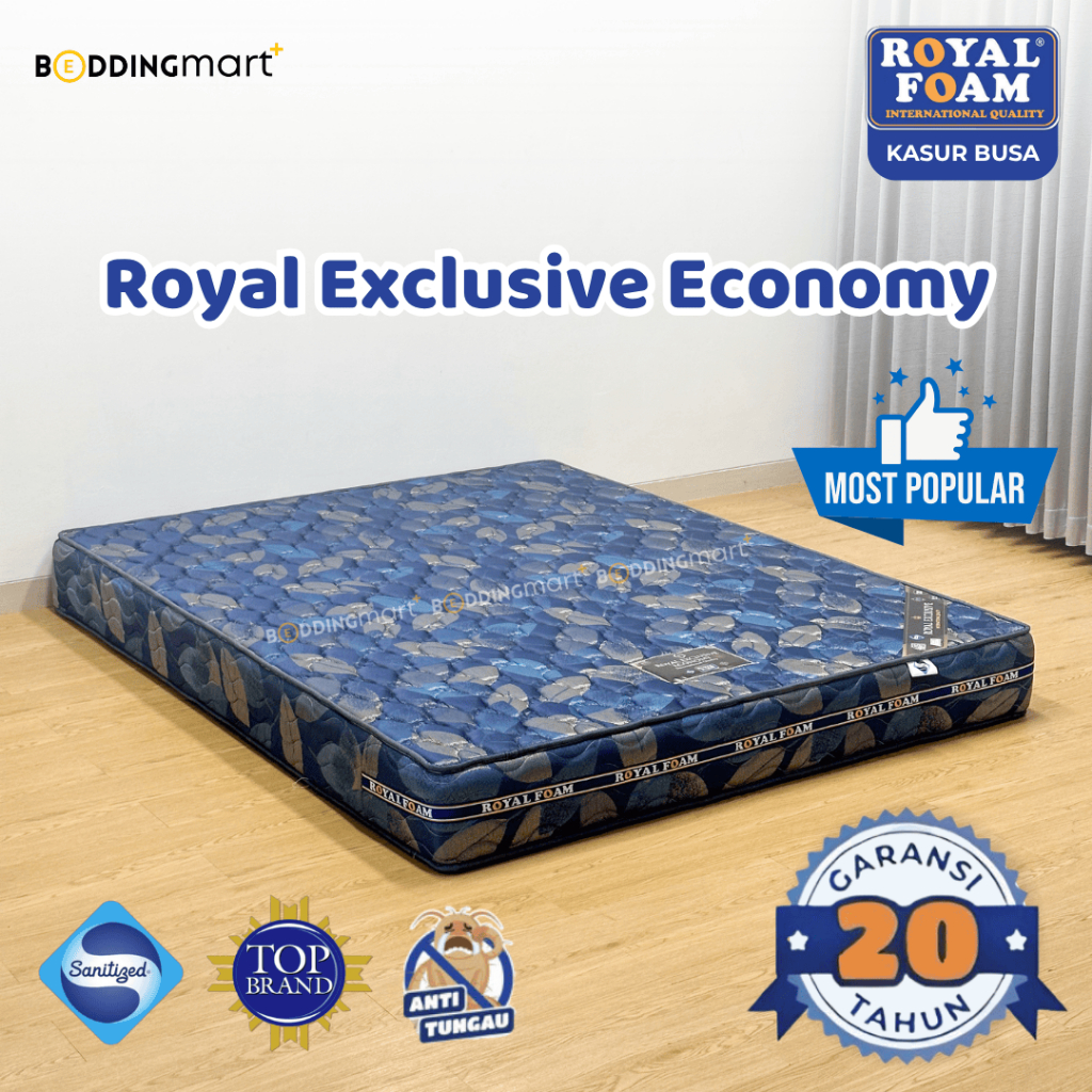 Kasur Busa Royal Exclusive Economy Tebal 21 Garansi 20th