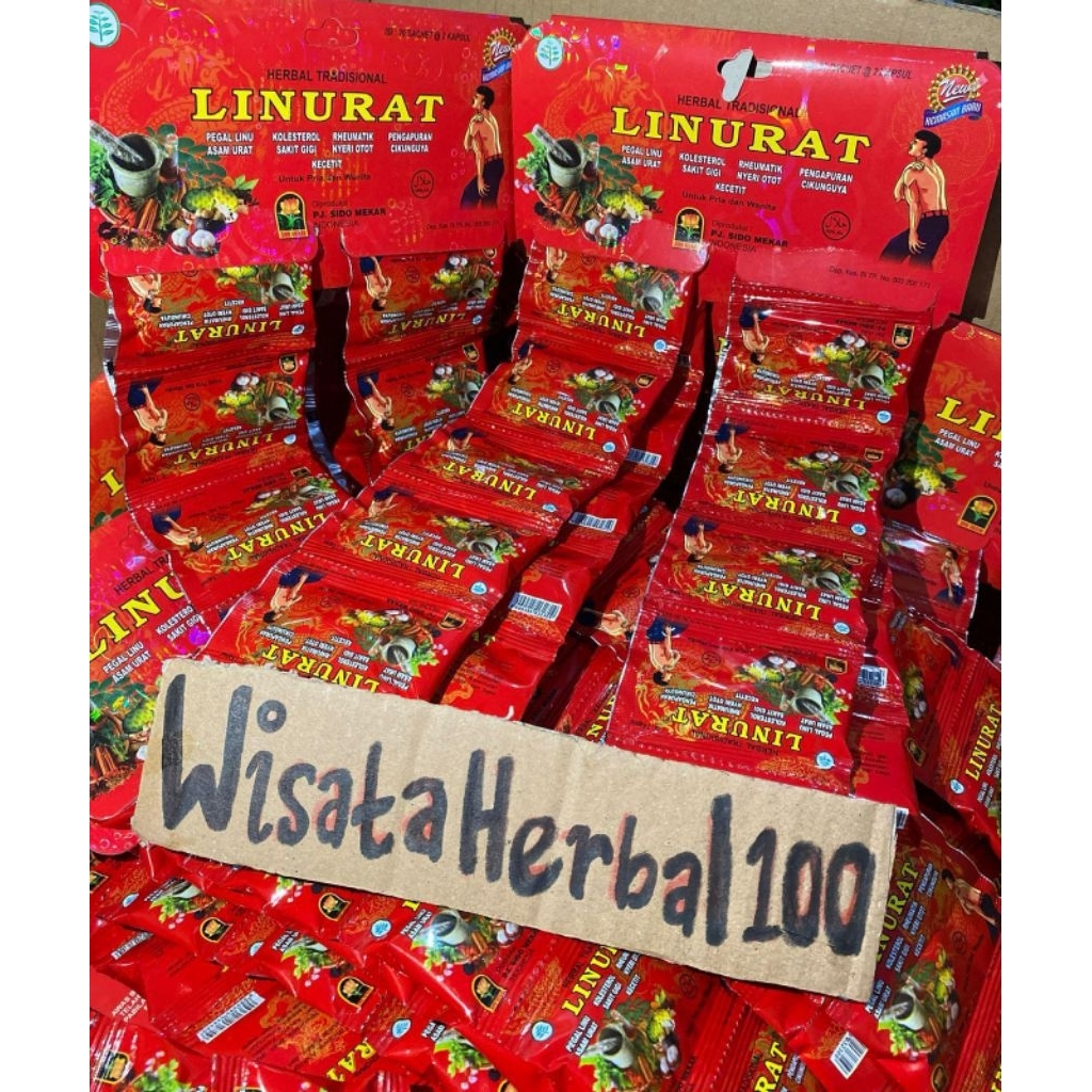 Linurat merah Kapsul