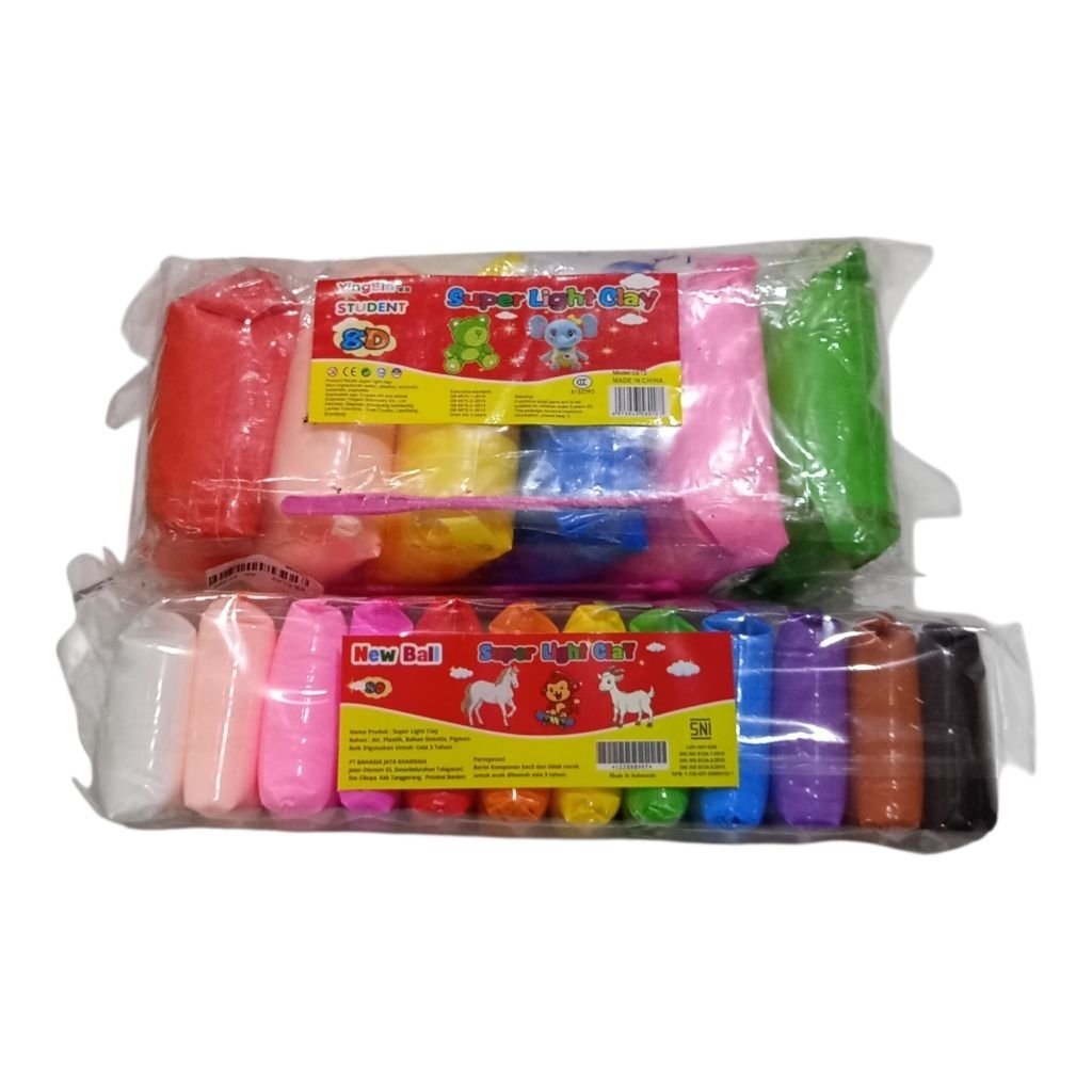 CLAY WARNA WARNI KREASI ANAK