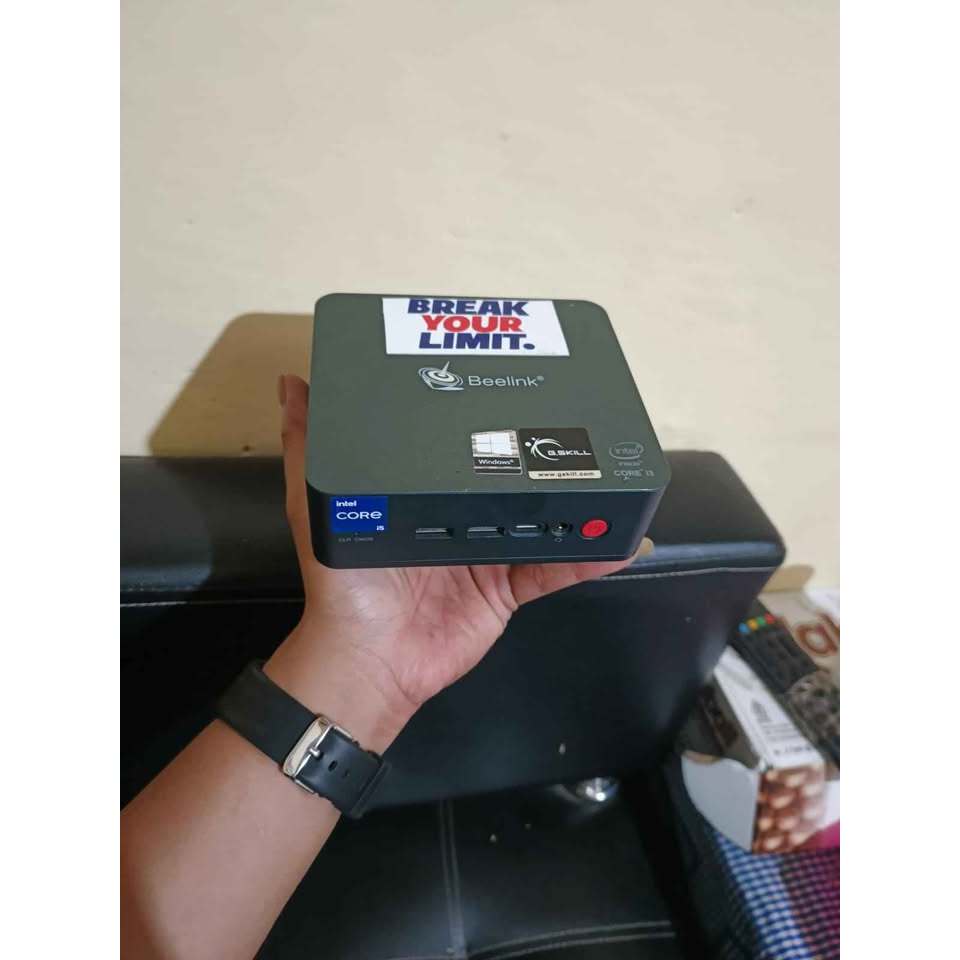 Mini pc beelink u55 i3 -5005u 4GB 128GB WIN 11 PRO