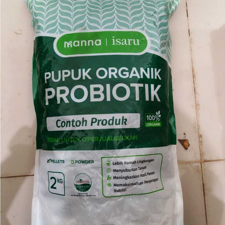 Manna Isaru - Pupuk Organik Probiotik 2kg | Nutrisi Tanaman & Perbaikan Tanah
