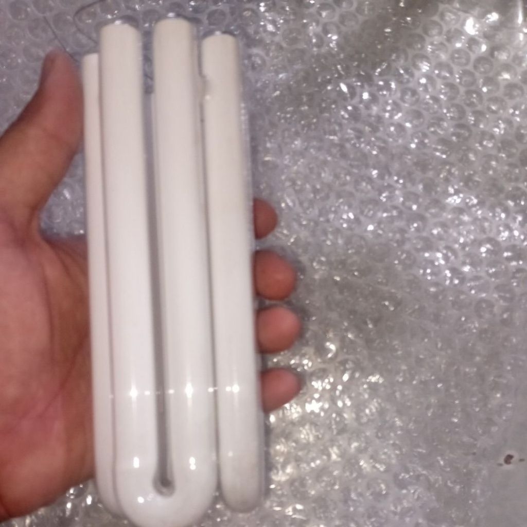kaca 4u lampu lhe panjang triband baru. cahaya putih terang , gratis packing , buble wrap