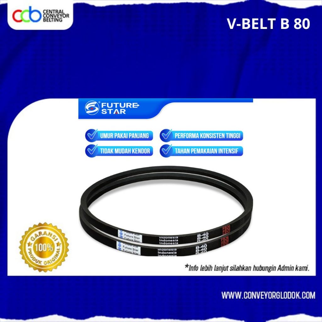 V-BELT B 80