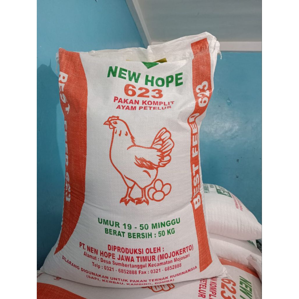 623 Pakan Ayam Petelur New Hope