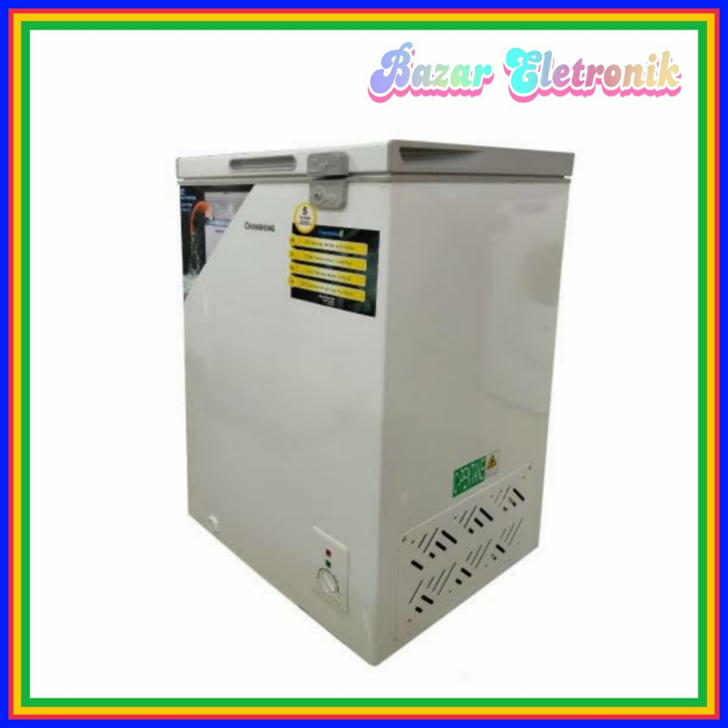 CHEST FREEZER CHANGHONG FCF 136 DW / CHEST FREEZER FREEZER CHANGHONG 110 LITER / CHEST FREEZER 136DW