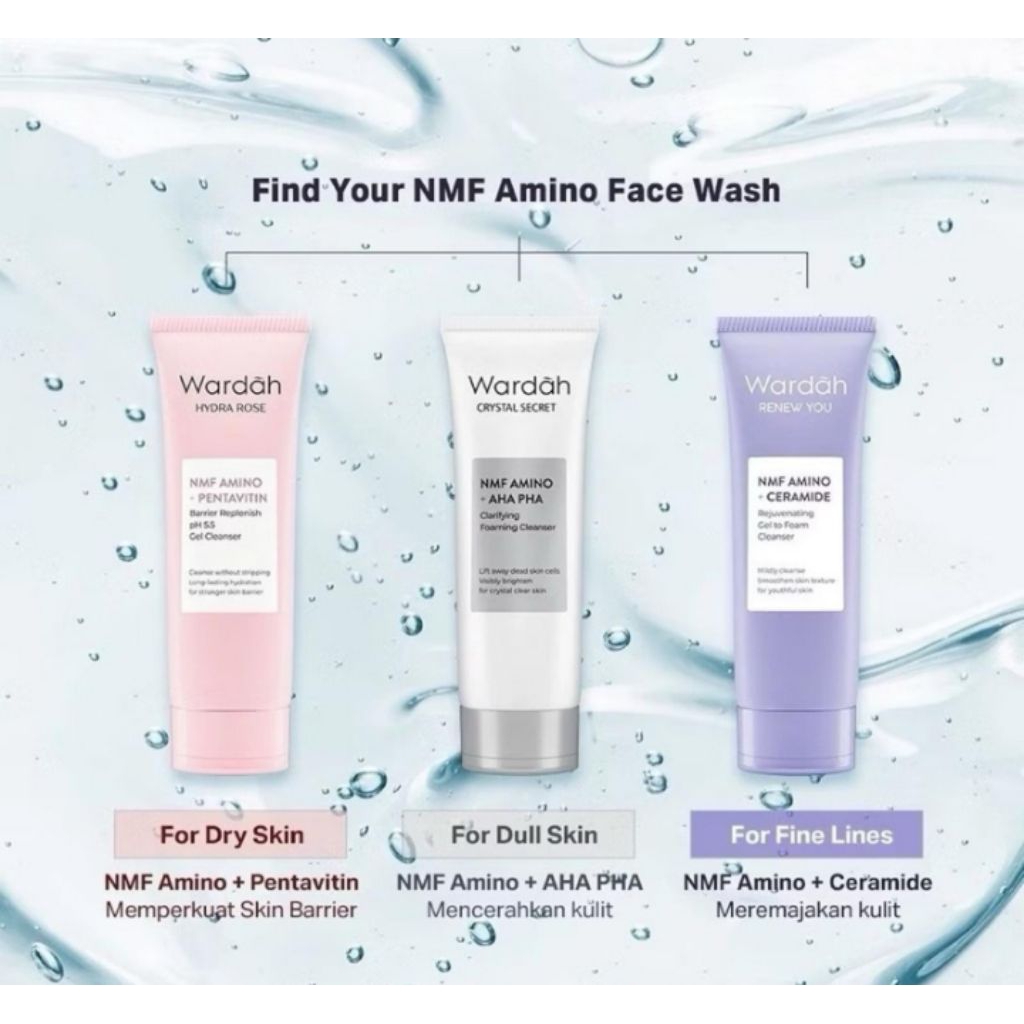 WARDAH FACE WASH SERIES
