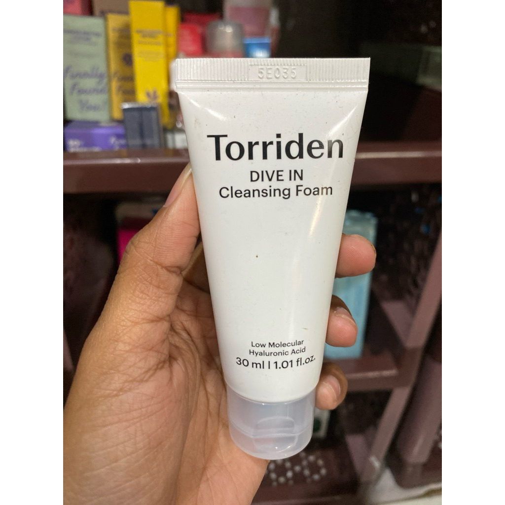 (BACA DESKRIPSI) Torriden Divein Cleansing Foam Trial Kit 30ml