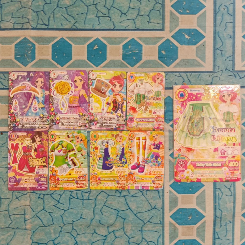 Aikatsu Mini Card Satuan | Promo Card Gachapon Ran Shibuki Otome Mizuki Kaede Kii Sakura Gacha