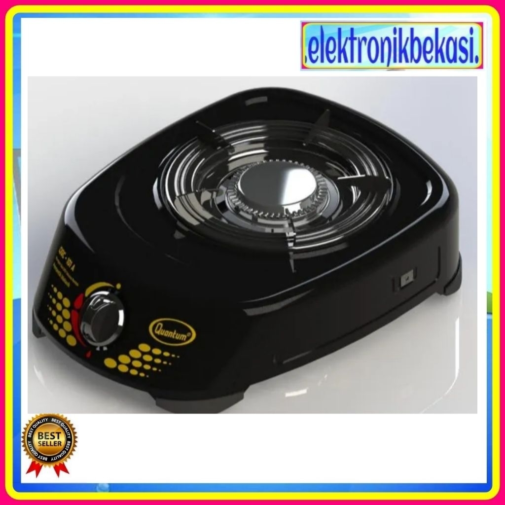 KOMPOR GAS QUANTUM QGC 101 A / KOMPOR GAS QUANTUM 1 TUNGKU QGC 101A / QUANTUM QGC101A 1 TUNGKU