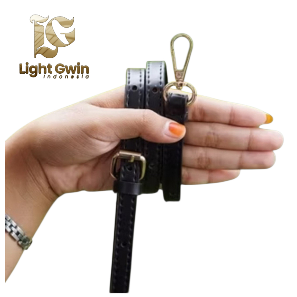 Lightgwin handle pengait GOLD tali tas slempang wanita