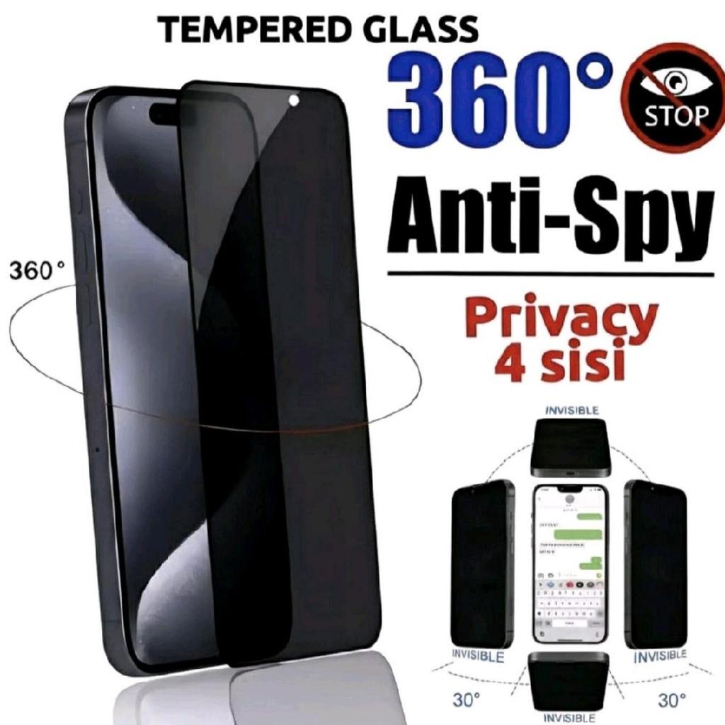 Iphone 13 Tempered Glass Spotlite Spy Privacy 360° Screen Protector Premium