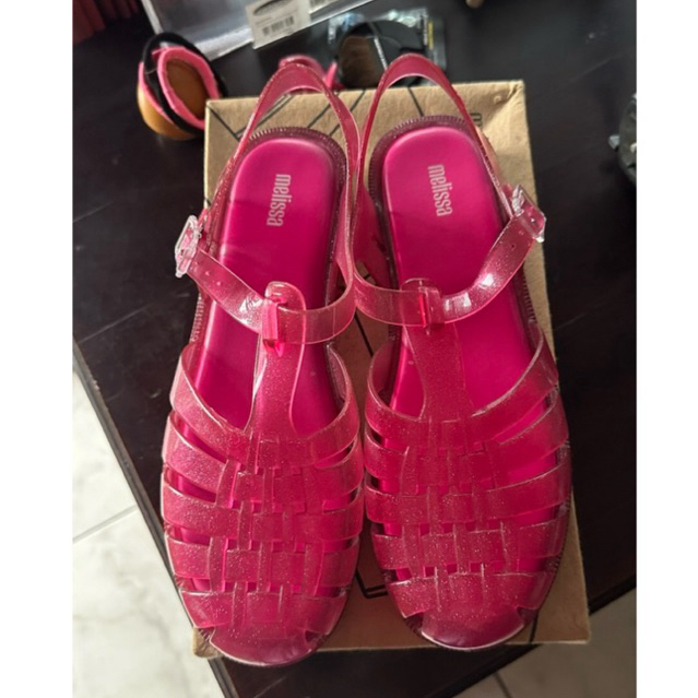 Preloved Melissa possession glitter pink 41/42 (26,5 cm) ORI