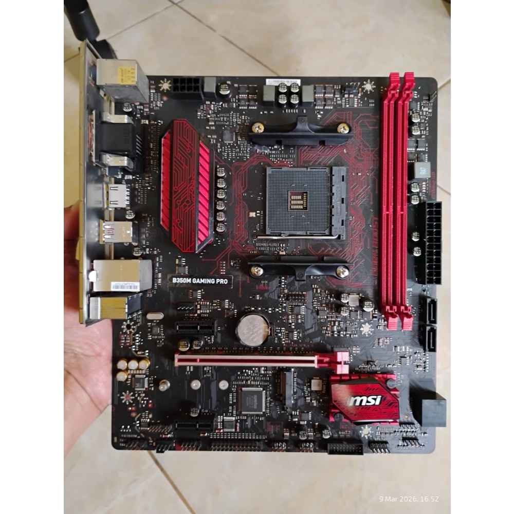 MSI B350M GAMING PRO Socket AMD AM4 DDR4 Ryzen Gen1/2/3/4/5