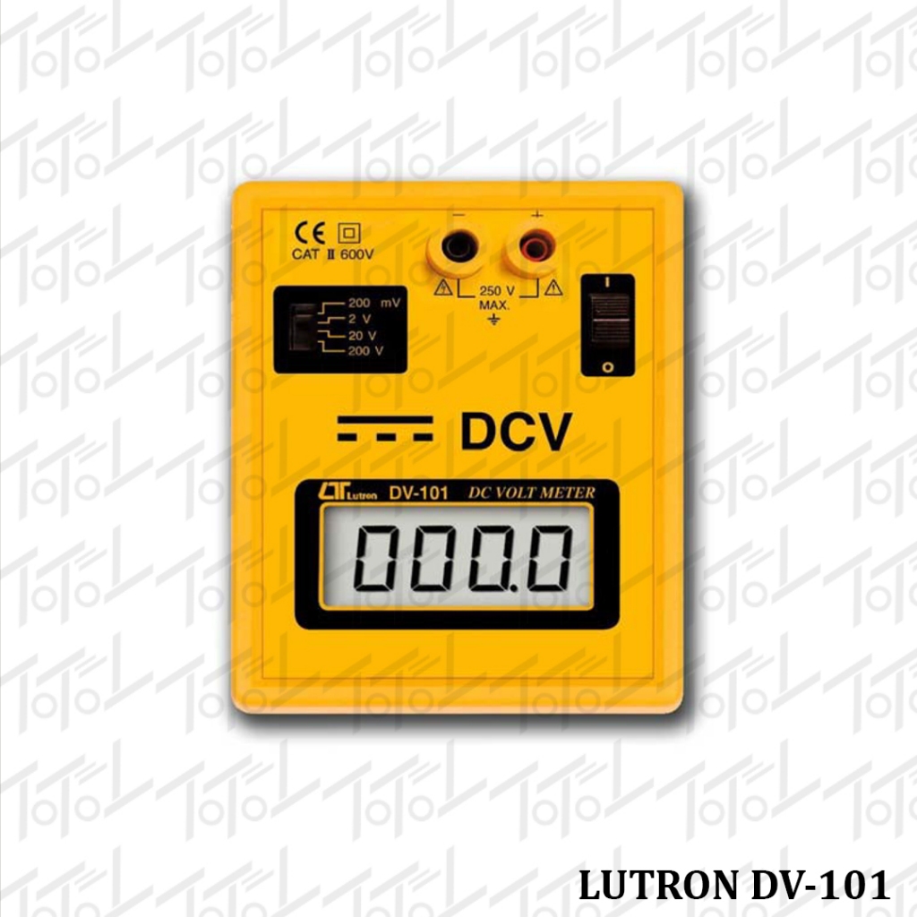 Lutron DV-101 DC Volt Meter / Lutron DV101 / Lutron DV 101