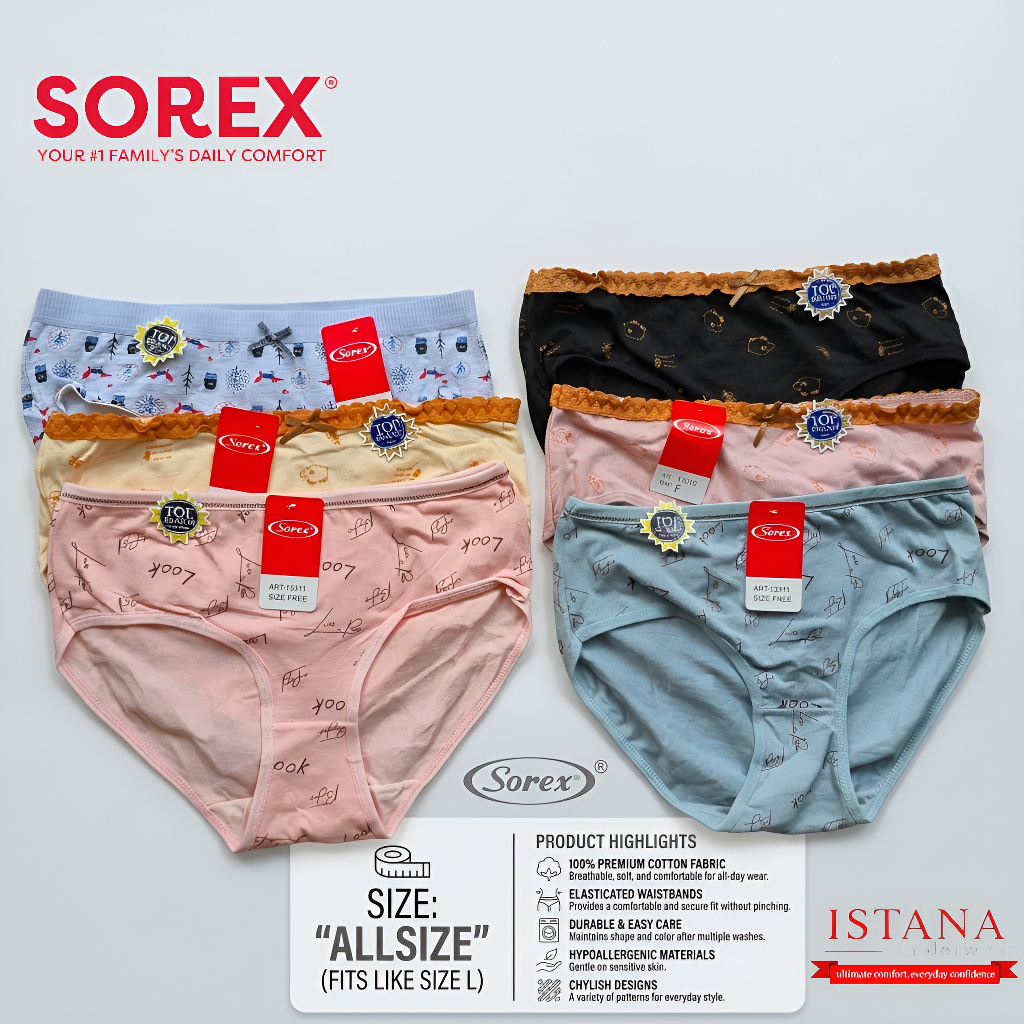 CD celana dalam sorex REMAJA motif lucu Full Print