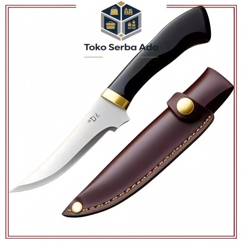 PISAU DORI D2 JEPANG SUPER TAJAM PISAU SARUNG KULIT PISAU DAPUR DAGING DORI D2 ORI/Pisau D2 Hummingb