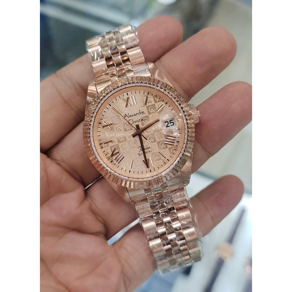 AC 5013 rose gold jam wanita