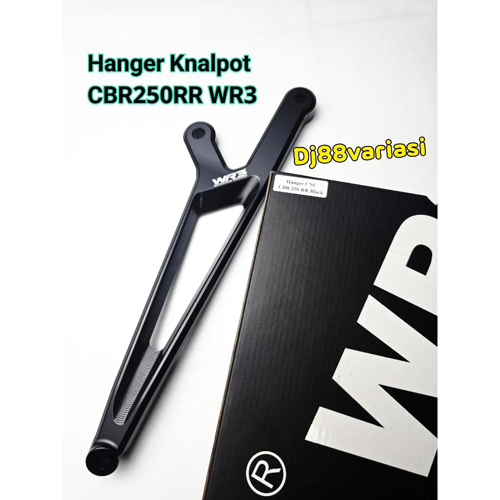 Hanger knalpot wr3 cbr250rr cbr 250rr lepas footstep belakang pegangan knalpot