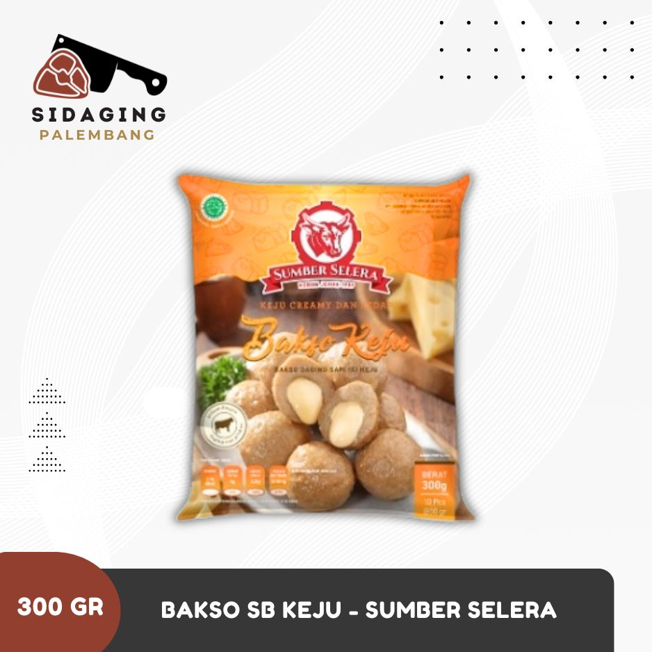 Bakso Keju - 300 G | Sumber Selera - Bakso Isian Keju