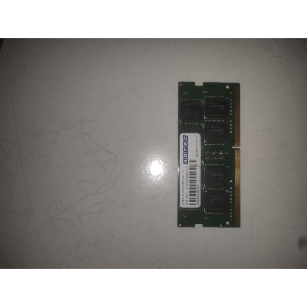 ram sodimm 8GB ddr4 2133Mhz