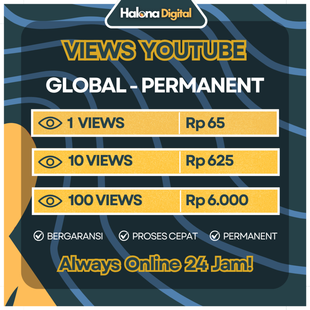 Views Youtube Permanent - Youtube View Bergaransi - HIGH QUALITY