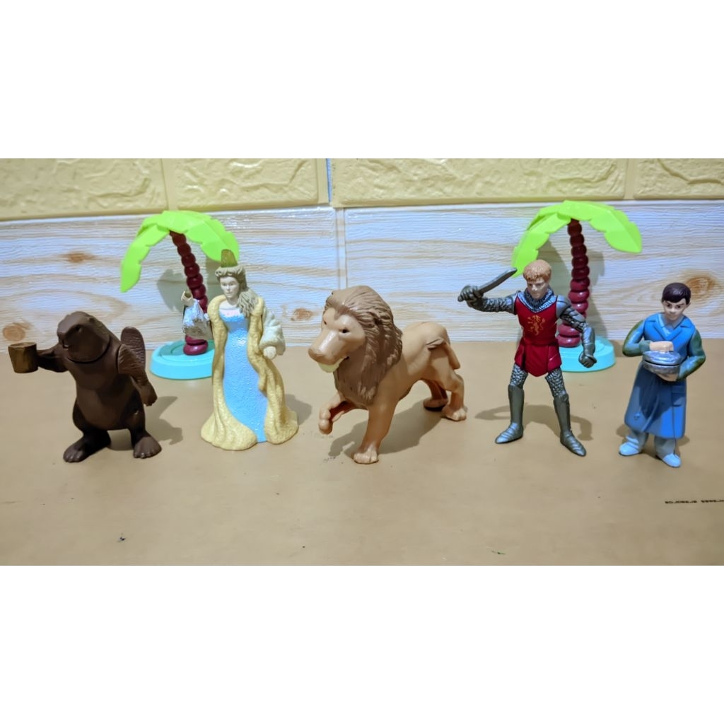 Happy Meal 5 Pcs "The Chronicles of Narnia" MCD 2005 Figure