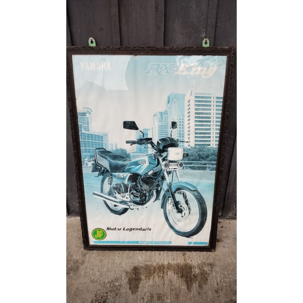 poster pajangan display poster gambar pajangan poster Yamaha RX King RX KING rx king master original