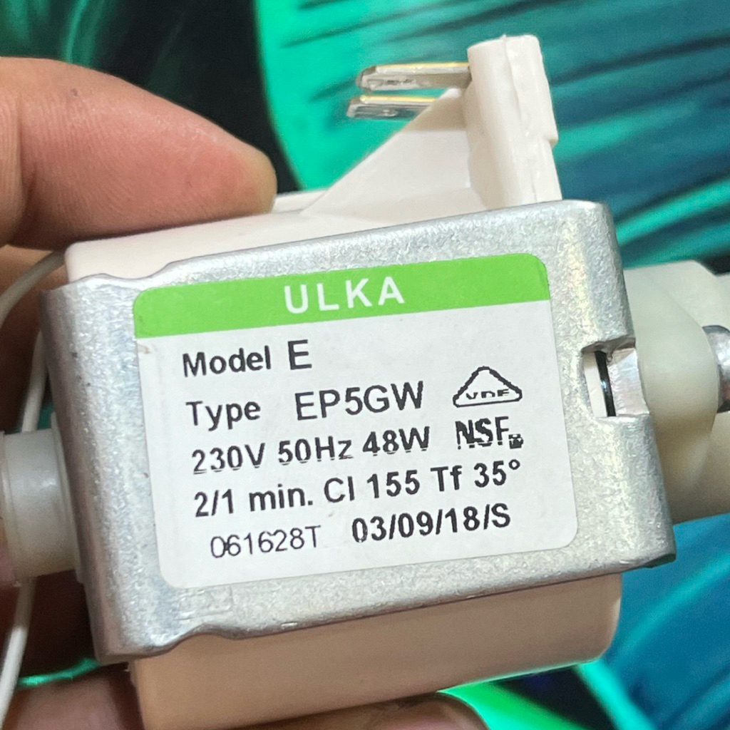 philips EP5335 pump ulka model e, ep5gw with opv, preowned