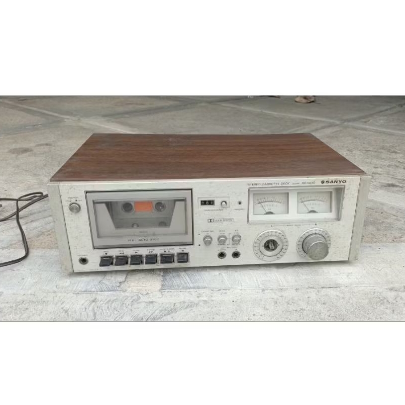 tape deck sanyo rd 5020 mati lawas jadul