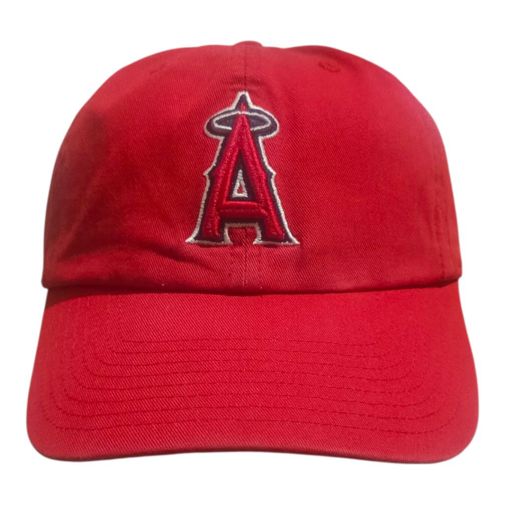 Topi '47 Brand Los Angeles Angels MLB Clean Up Dad Hat Original Second