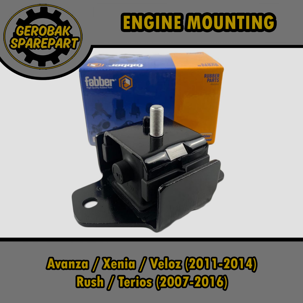 Engine Mounting Kiri - All New Avanza Xenia Veloz (2011-2014) / Rush Terios Old (2007-2016) Fabber