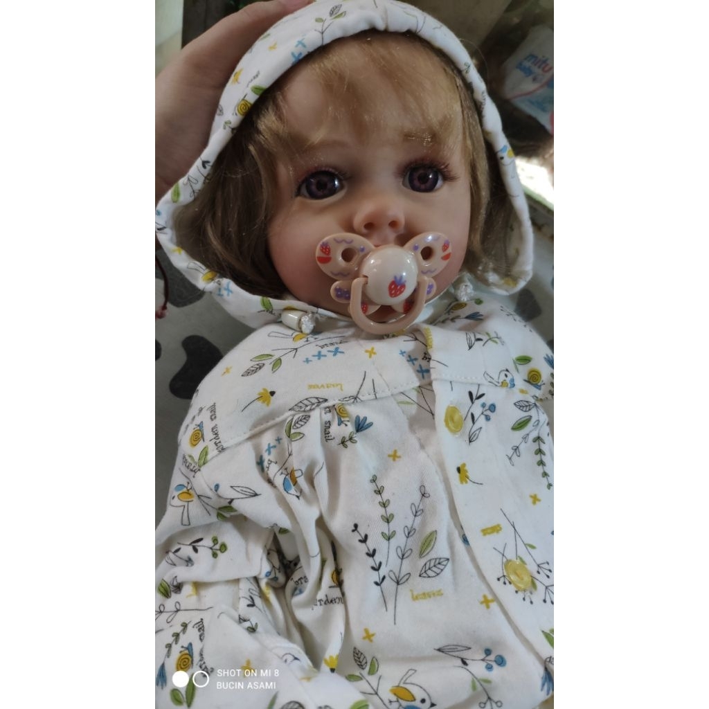 [NPK NEWBORN BABY DOLL] BONEKA BAYI NEWBORN - TODDLER CEWEK 50CM