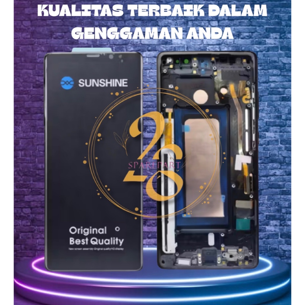 LCD TOUCHSCREEN + FRAME SAMSUNG NOTE 8 - N950 ORG - LCD FULLSET