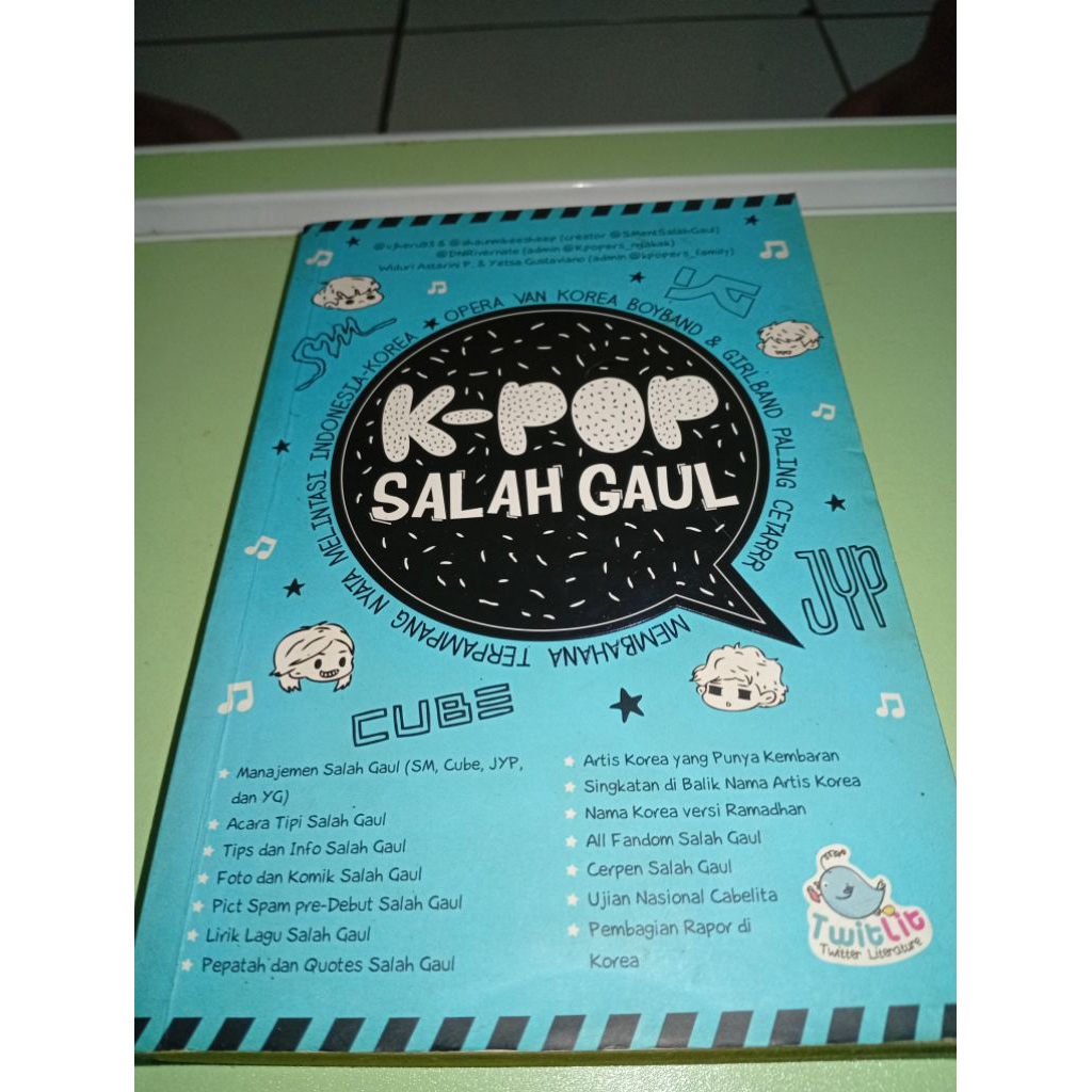 buku populer. K-POP SALAH GAUL