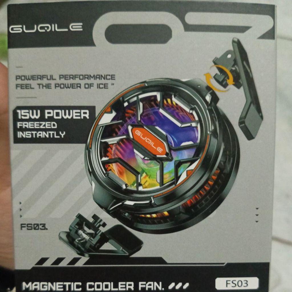 [PRELOVED] Funcooler GUQILE Magnetic Cooler Fan 15W FS03