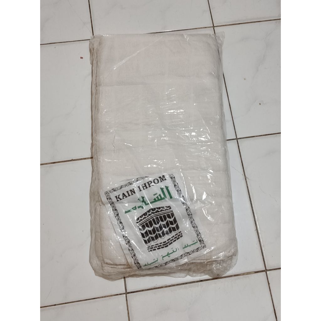 Preloved Kain Ihram Haji/Umrah Laki-laki Dewasa
