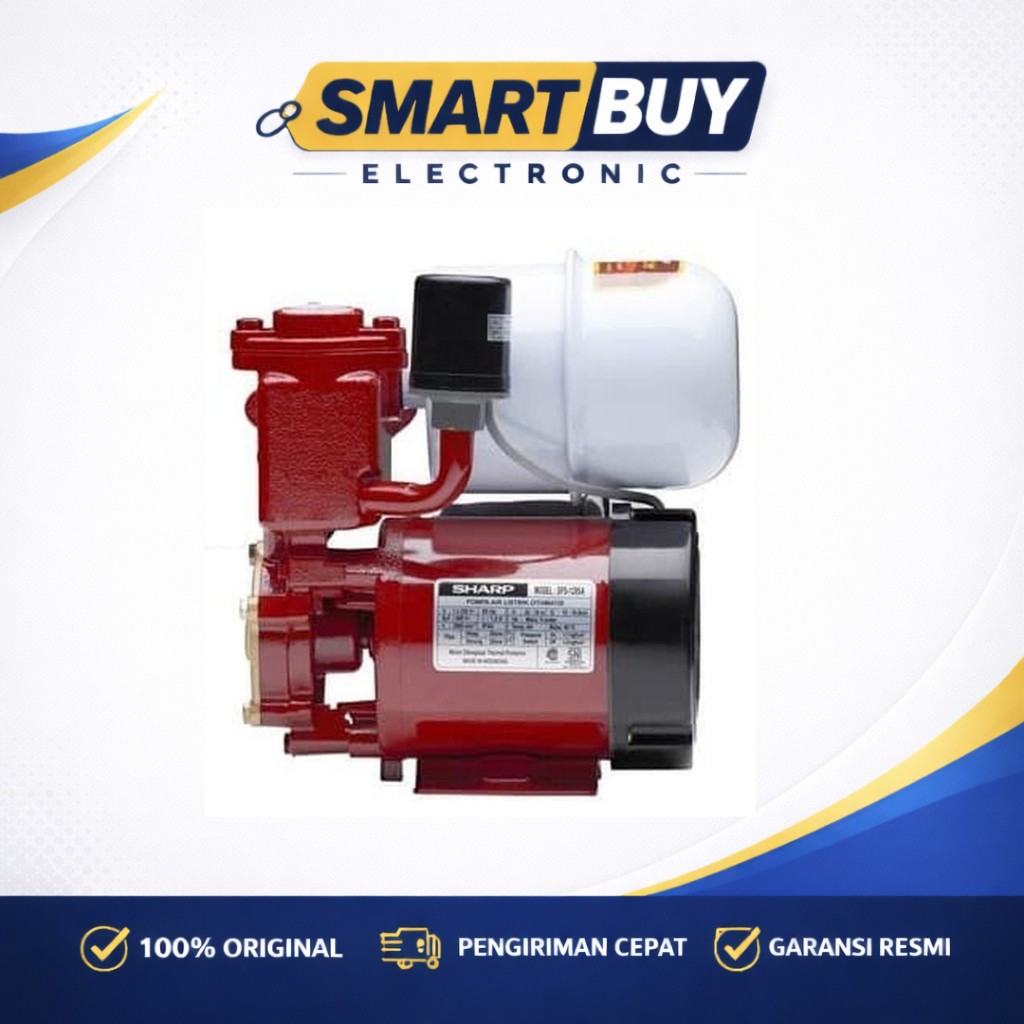 SHARP SPS 129 SA pompa air listrik otomatis