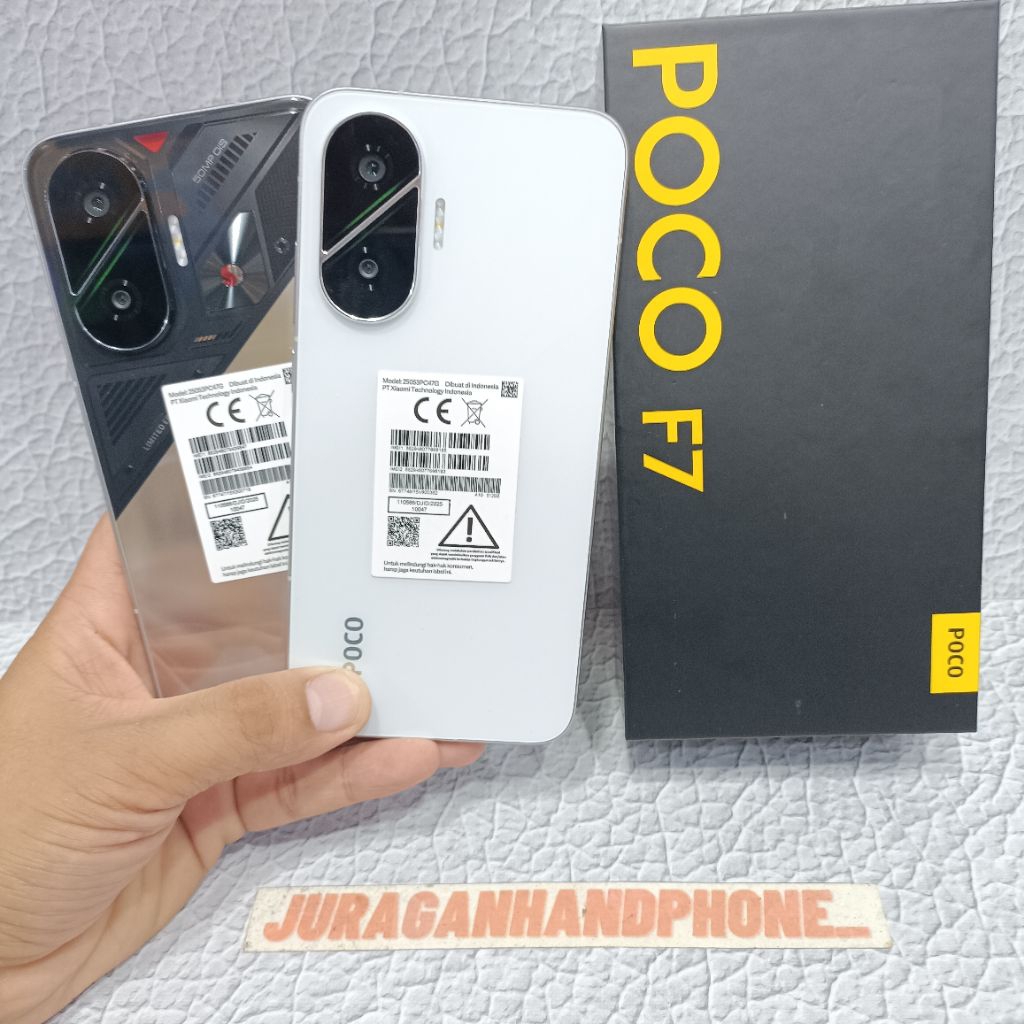 POCO F7 5G 12/512GB HP BEKAS SECOND FULLSET