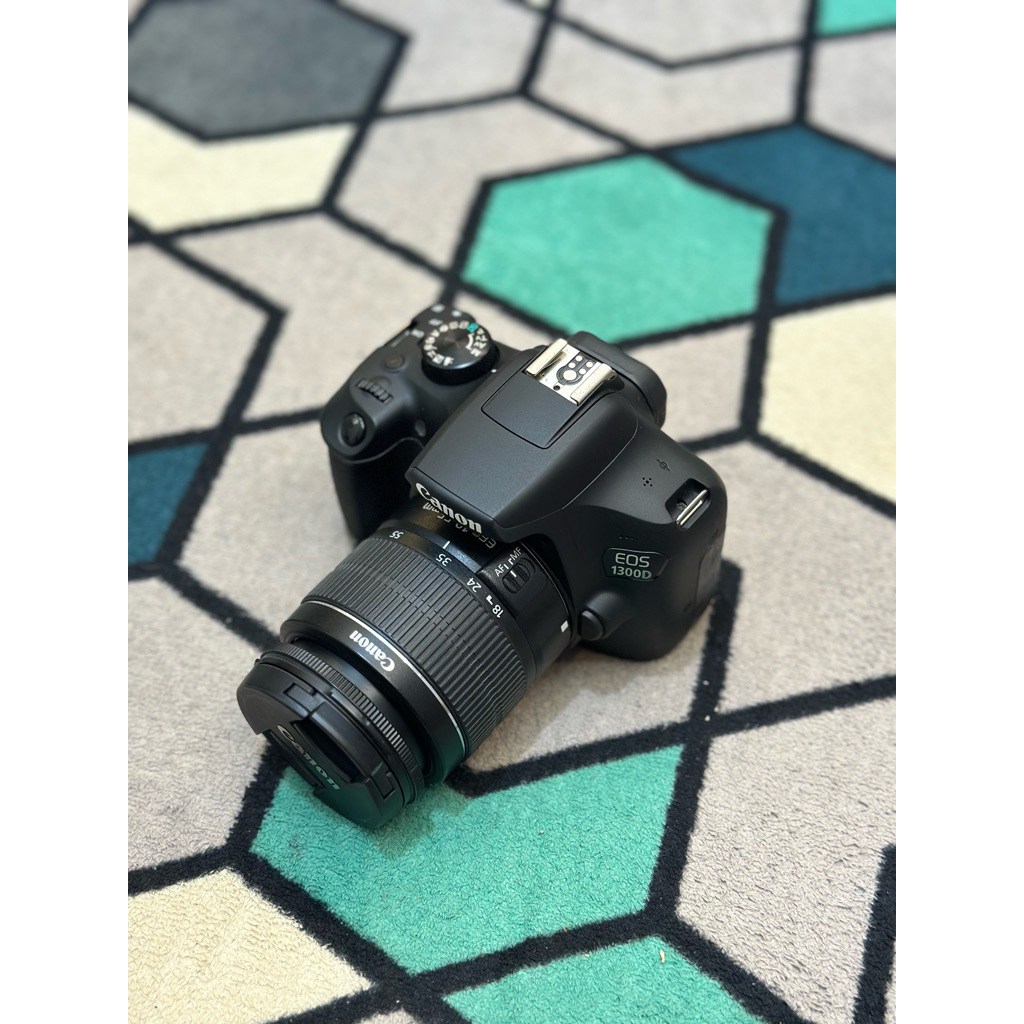 CANON 1300D LENSA 18-55 MULUS