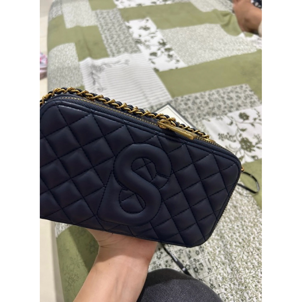 Yura bag buttonscarves Navy PL