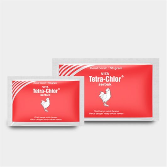 Vita Tetra Chlor Serbuk Medion 1 Box 30 - Obat Pilek Ayam