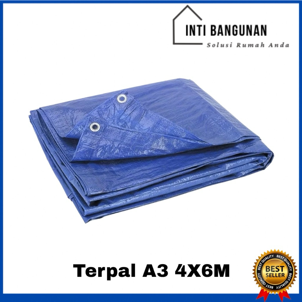 Terpal A3 4X6 4M X 6M Meter Terpal Jadi Cincin