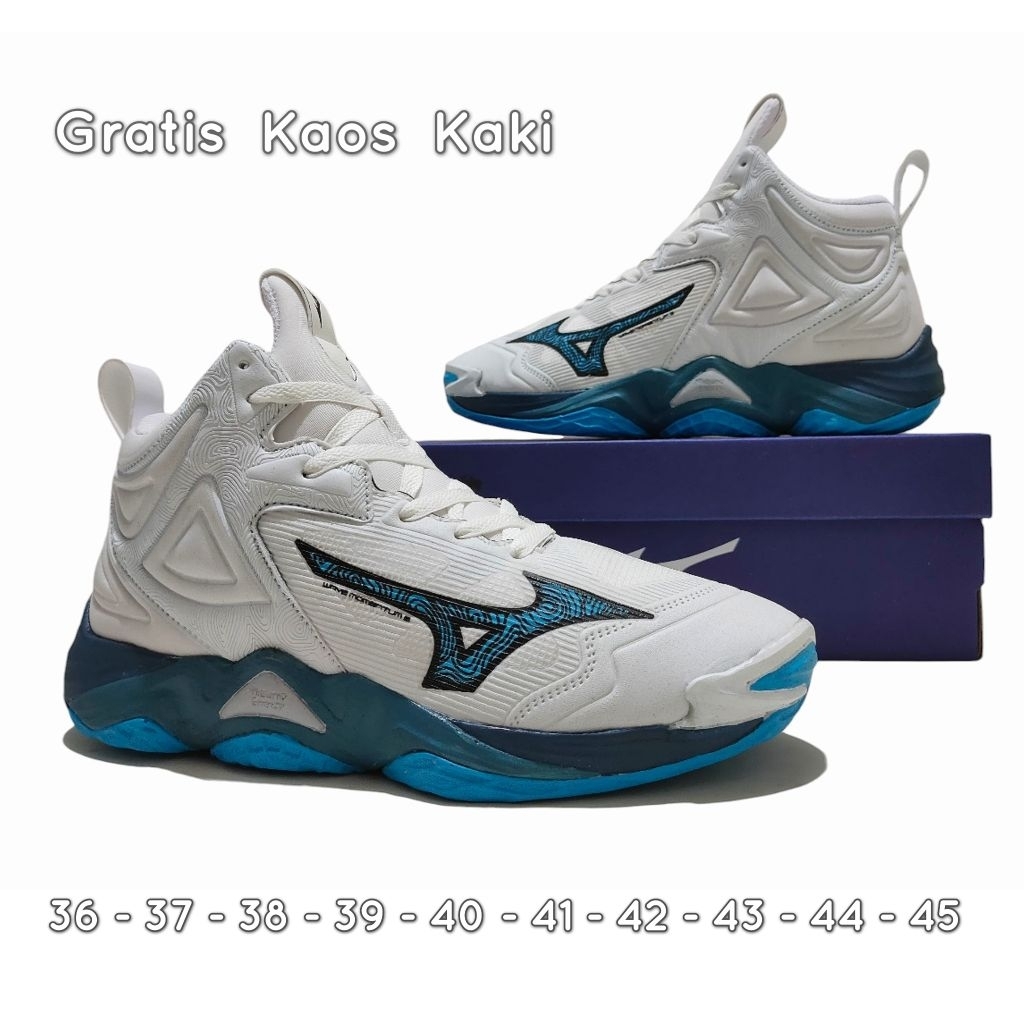 Mizuno Momentum 3 Mid - Mizuno Thunder Blade 3 / Mizuno Wave Momentum 2 Mid - Sepatu Volly Murah