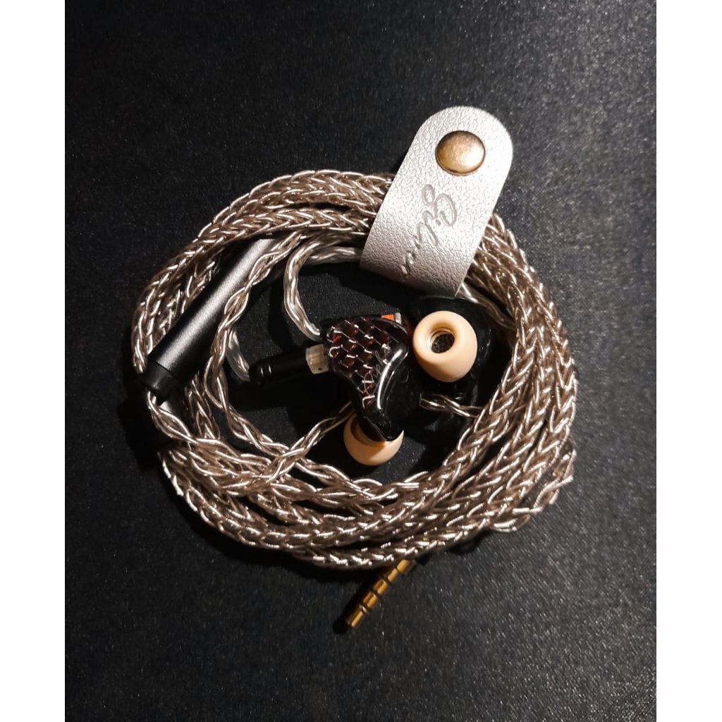 IEM earacoustic X Zkaai chipper Gaming (Cable xinhs 8 core silver mic)