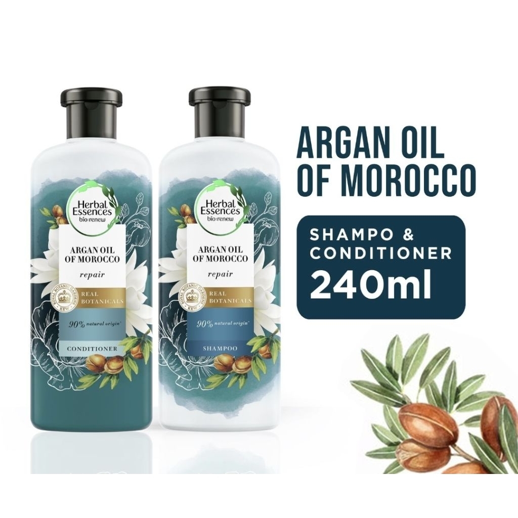 Herbal essences argan oil of morocco shampoo & conditioner 240 ml/herbal essences shampo/shampo/herb