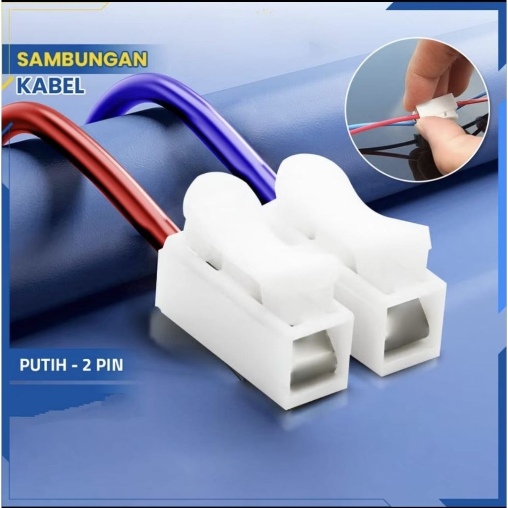 Sambungan Kabel Listrik / Konektor Kabel Listrik PIN 2